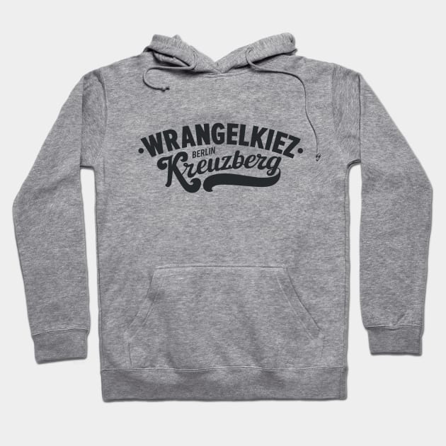 Kreuzberg - Wrangelkiez Hoodie by Boogosh